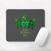 Happy St Patrick's Day Dental Istant Tooth Patrick Mousepad (Mit Mouse)