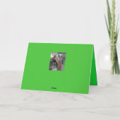 Happy St Patricks Day Dog Friendly Bar 1900 Foto Karte (Rückseite)