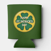Happy St. Patrick's Day Dosenkühler (Rückseite)