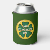 Happy St. Patrick's Day Dosenkühler (Kanne Rückseite)