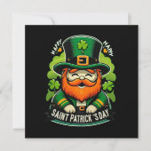 Happy St Patricks Day Einladung (Vorderseite)