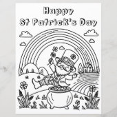 Happy St Patrick's Day | Farbseite (Vorderseite)