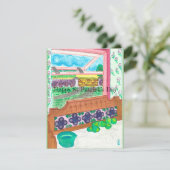 Happy St Patrick's Day Feiertagskarte (Stehend Vorderseite)