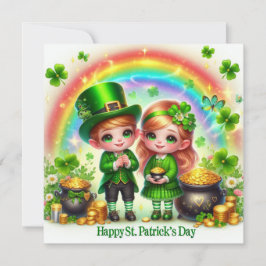 Happy St Patrick's Day Feiertagskarte