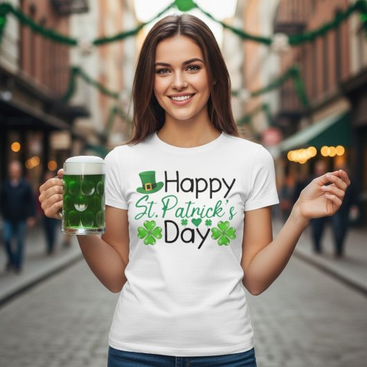 Happy St. Patrick's Day Festival Holiday T-Shirt