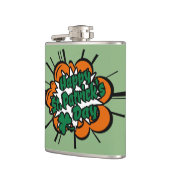 Happy St. Patrick's Day Flachmann (Links)