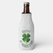 Happy St. Patrick's Day Flasche Cooler Flaschenkühler (Flaschenvorderseite)