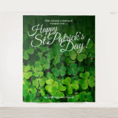 Happy St. Patrick's Day | Foto Selfie Backdrop Wandteppich (Vorderseite)