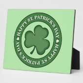 Happy St. Patricks Day Fotoplatte (Seite)