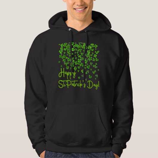 Happy St Patrick's Day Funny Saint Patrick Irish G Hoodie (Vorderseite)