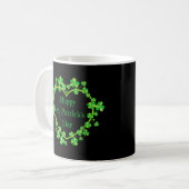 Happy St Patrick's Day Funny Saint Patrick Irish G Kaffeetasse (Vorderseite Links)