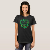 Happy St Patrick's Day Funny Saint Patrick Irish G T-Shirt (Vorne ganz)