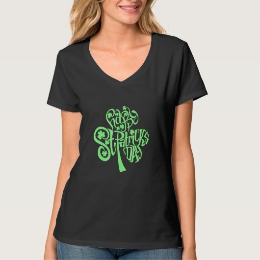 Happy St Patrick's Day Funny Saint Patrick Irish G T-Shirt (Vorderseite)