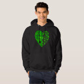 Happy St Patrick's Day Funny Saint Patrick Irish Hoodie (Vorne ganz)