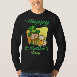 Happy St Patrick's Day Funny Saint Patrick Irish M T-Shirt