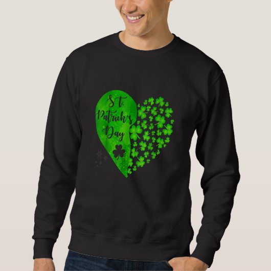 Happy St Patrick's Day Funny Saint Patrick Irish Sweatshirt (Vorderseite)