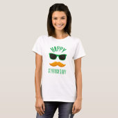 Happy St. Patrick's Day Funny Women T - Shirt (Vorne ganz)