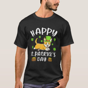 Happy St. Patrick's Day Funy Saint Patricks Corgi T-Shirt