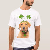 Happy St Patricks Day für jeden Hund im Headband T-Shirt (Vorderseite)