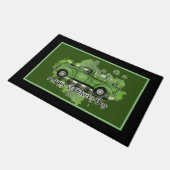 Happy St.Patrick's Day Fußmatte (Schrägansicht)