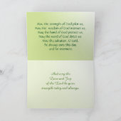 Happy St. Patrick's Day Gebet für Ihre Karte (Innenseite)