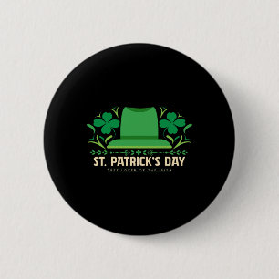 Happy St Patricks Day Geburtstag Saint Paddys Frau Button
