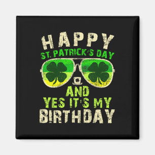 Happy St Patricks Day Geburtstag Saint Paddys Frau Magnet