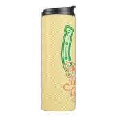 Happy St Patrick's Day - Gefühl Lucky Heute Thermosbecher (Nach links gedreht)