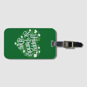 Happy St Patrick's Day Gepäckanhänger (Vorderseite (Horizontal))