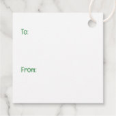 Happy St. Patrick's Day German Shepherd Hogs Geschenkanhänger (Rückseite)