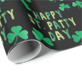 Happy St. Patrick's Day 🍀 Geschenkpapier (Rolleneckpunkt)