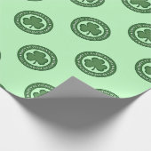 Happy St. Patricks Day Geschenkpapier (Ecke)
