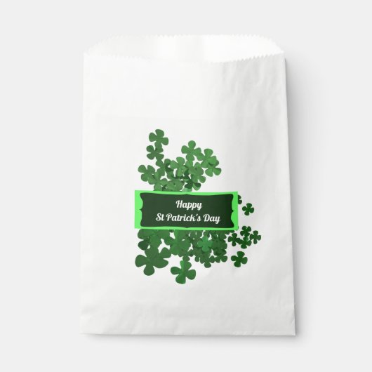 Happy St Patrick's Day Geschenktütchen (Vorderseite)