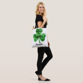 Happy St. Patrick's Day Gesegnet und Glück Tasche (Am Model)