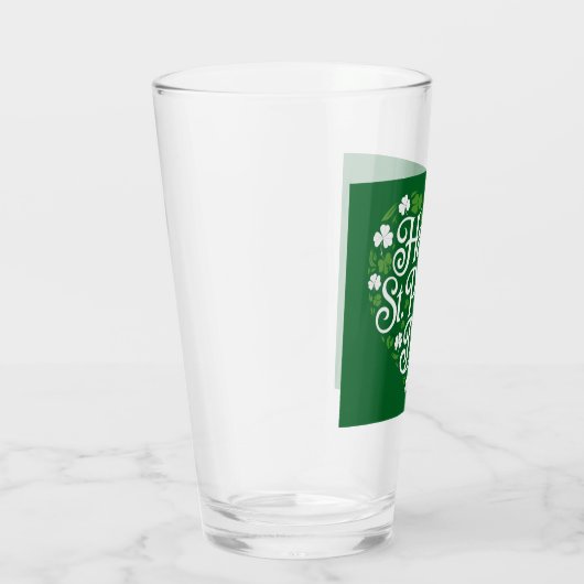 Happy St Patrick's Day Glas (Rechts)
