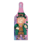 Happy St. Patrick's Day Glass Cutting Board Schneidebrett (Vorderseite)