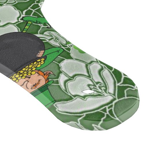 Happy St. Patrick's Day Glass Cutting Board Schneidebrett (Ecke)