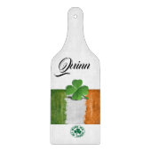 Happy St. Patrick's Day Glass Cutting Board Schneidebrett (Vorderseite)