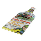 Happy St. Patrick's Day Glass Cutting Board Schneidebrett (Ecke)