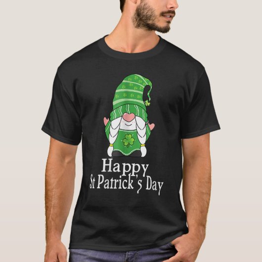 Happy St Patrick's Day Gnome Saint Irish Patrick G T-Shirt (Vorderseite)