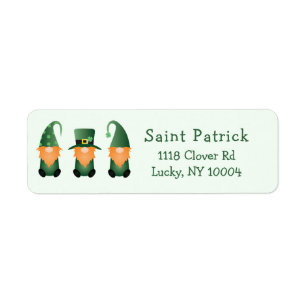 Happy St Patricks Day Gnomes Green