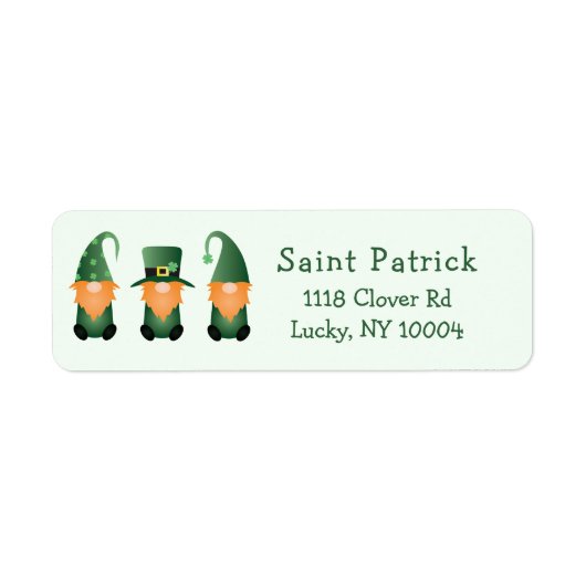 Happy St Patricks Day Gnomes Green (Vorne)