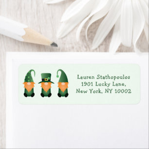 Happy St Patricks Day Gnomes Green