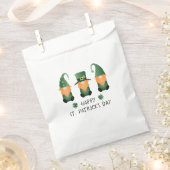 Happy St Patricks Day Gnomes Green Orange Geschenktütchen (Ausgeschnitten)