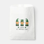 Happy St Patricks Day Gnomes Green Orange Geschenktütchen (Vorderseite)