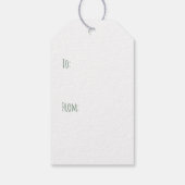 Happy St Patricks Day Goldendoodle Hunde Geschenkanhänger (Rückseite)