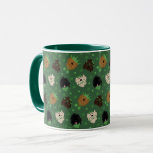 Happy St Patricks Day Goldendoodle Hunde Tasse