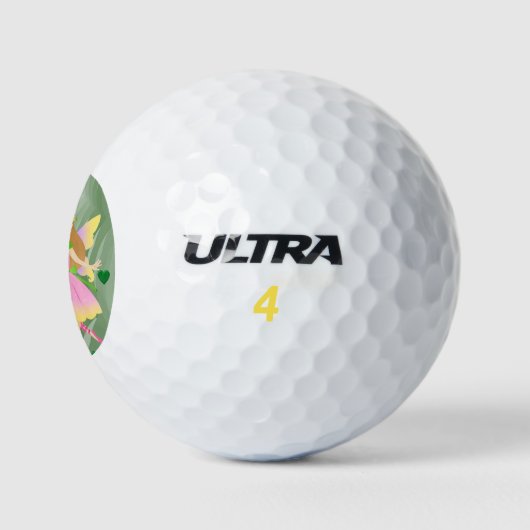 Happy St. Patrick's Day Golf Ball Fairy (Logo)