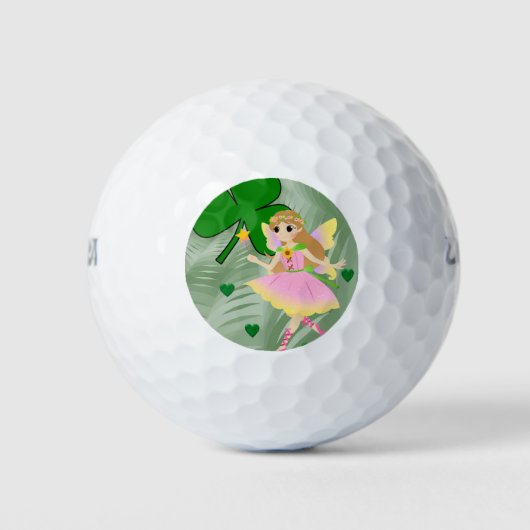 Happy St. Patrick's Day Golf Ball Fairy (Vorderseite)