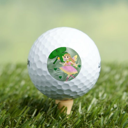 Happy St. Patrick's Day Golf Ball Fairy (Insitu T-Shirt)
